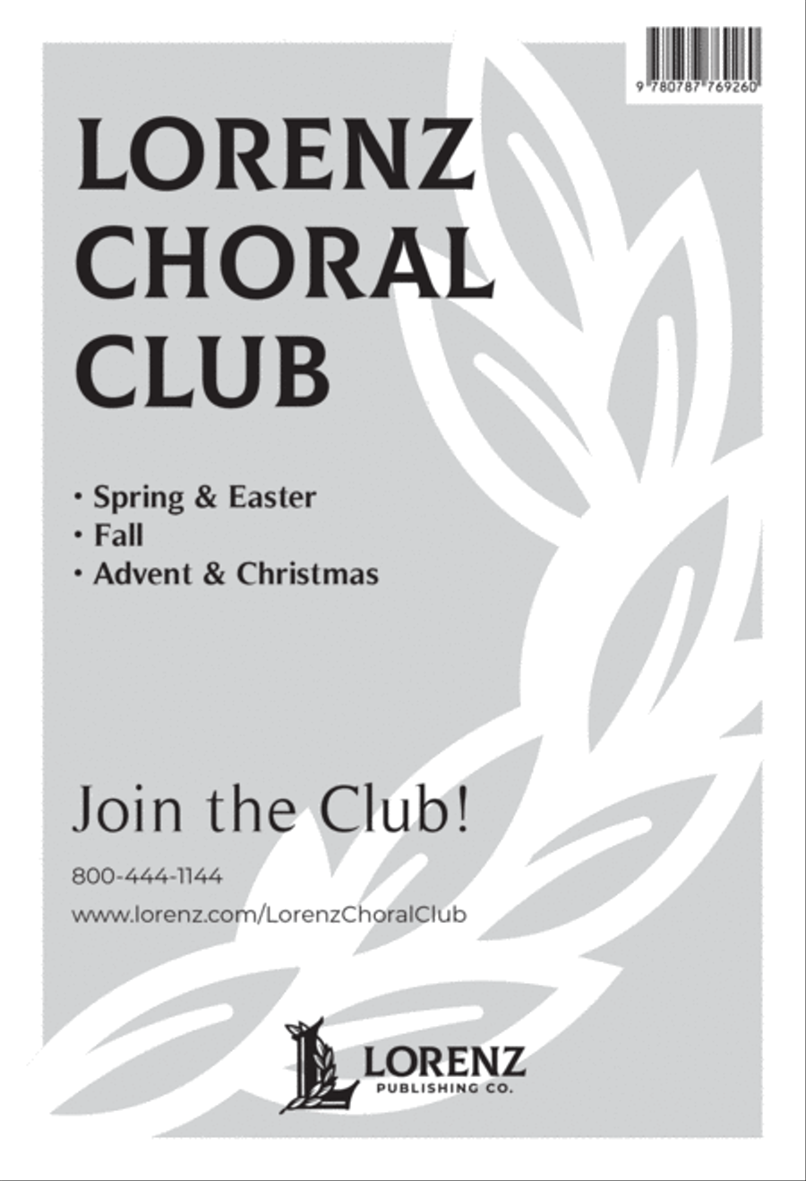 On the Mount Called Calvary 4-Part scores gallery preview page 12