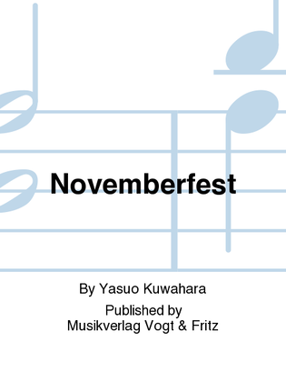 Book cover for Novemberfest