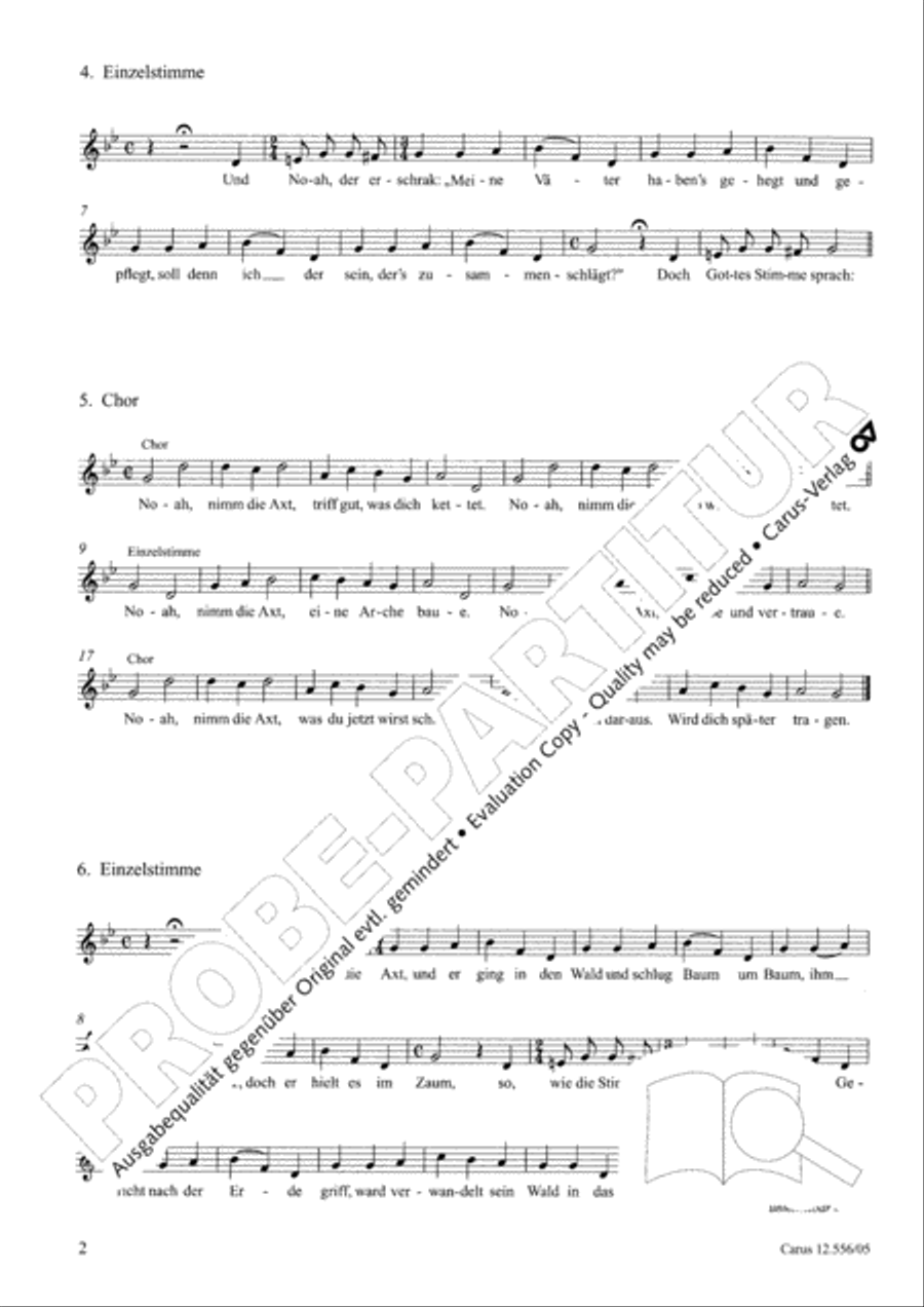 Noah Children's Choir scores gallery preview page 3
