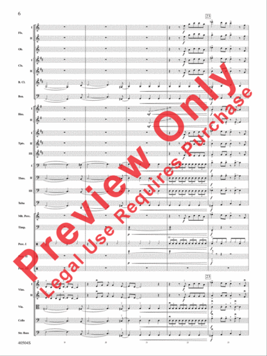The Eagles on Tour The Eagles on Tour Full Orchestra scores gallery preview page 7