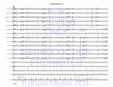 Lavender Sunset (Full Score)