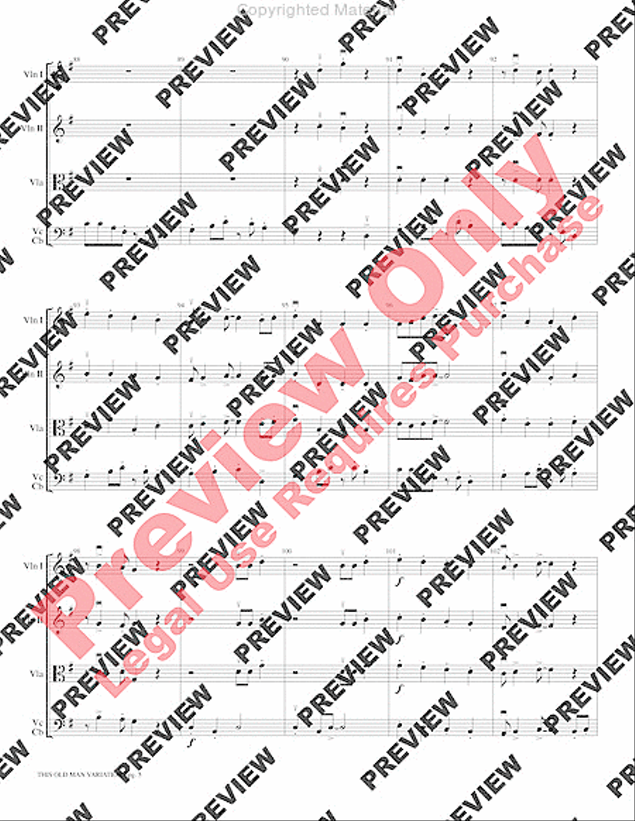 This Old Man Variations This Old Man Variations String Orchestra scores gallery preview page 8