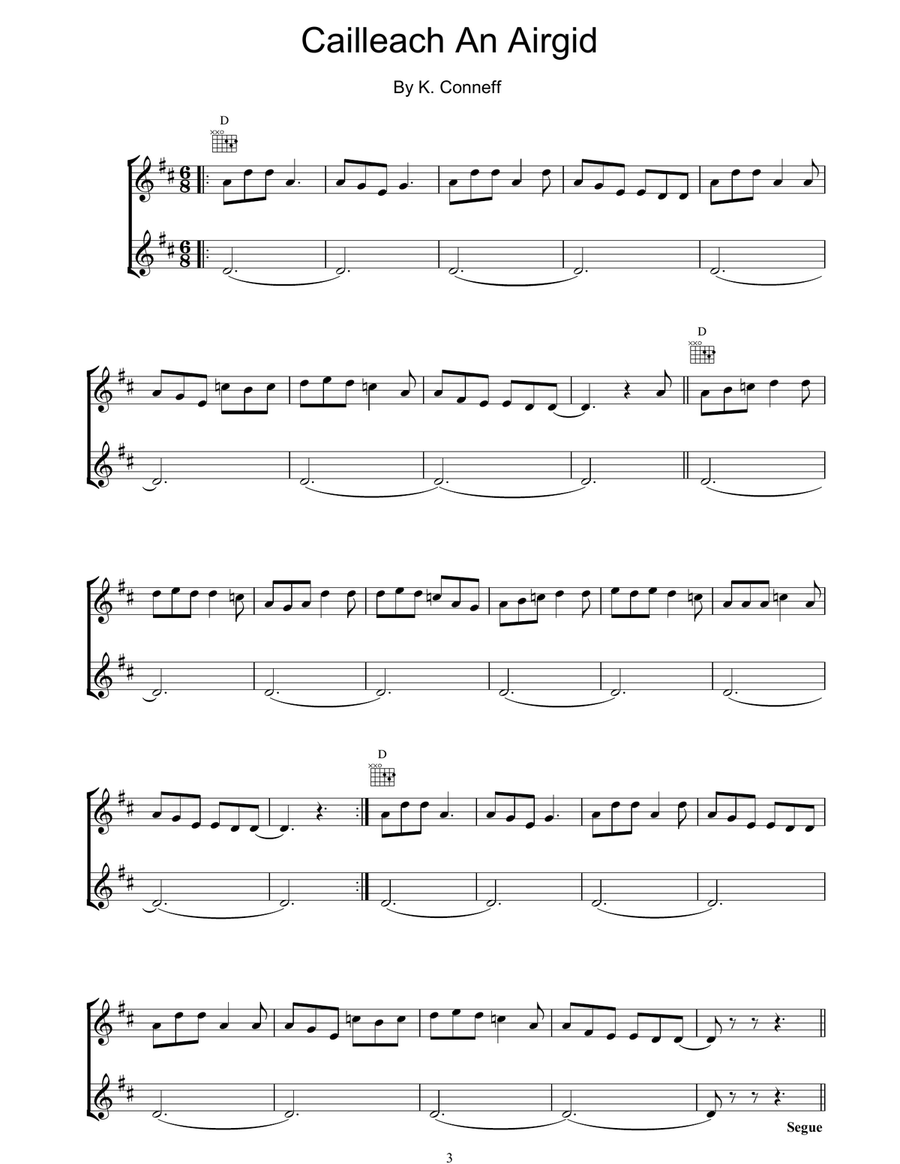 Chase Around The Windmill (Medley) Piano Solo scores gallery preview page 3