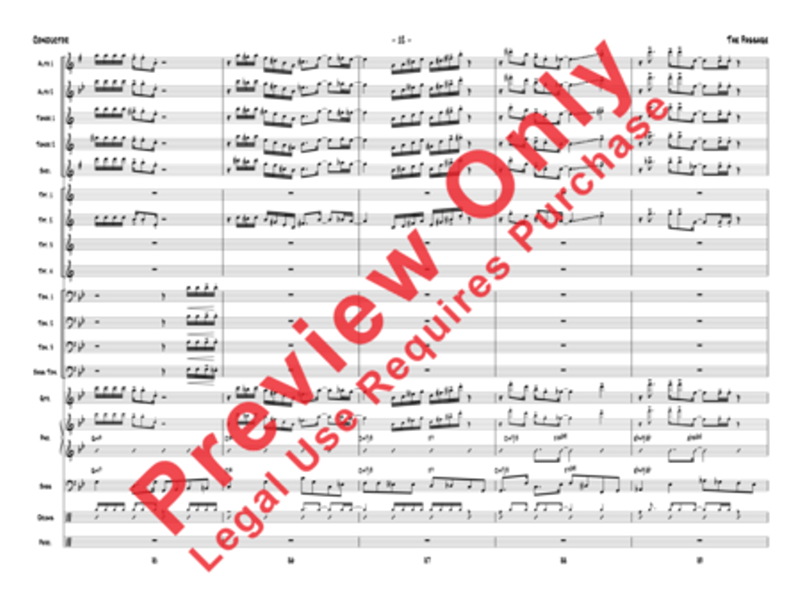 The Passage The Passage Jazz Ensemble scores gallery preview page 31
