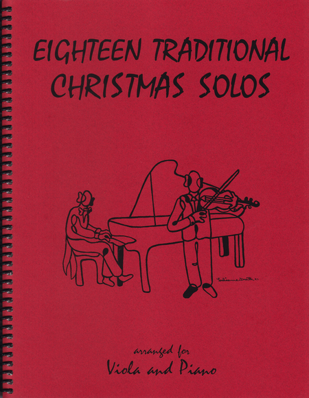 18 Traditional Christmas Solos for Viola and Piano