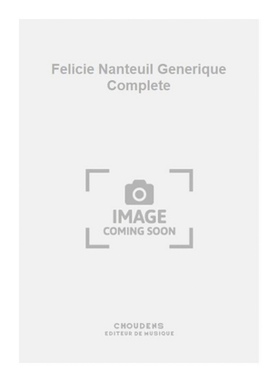 Book cover for Felicie Nanteuil Generique Complete