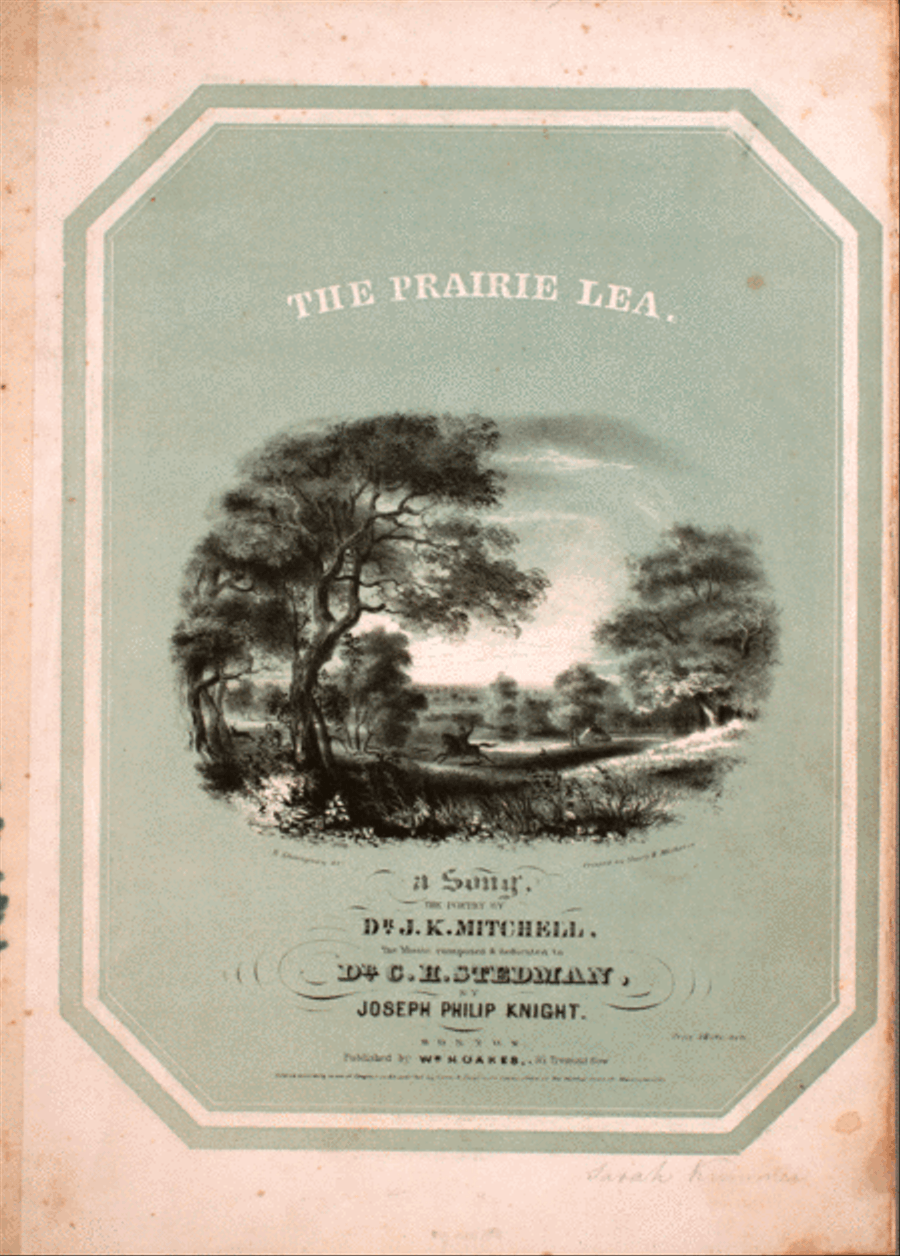 The Prairie Lea. A Song Voice scores gallery preview page 1