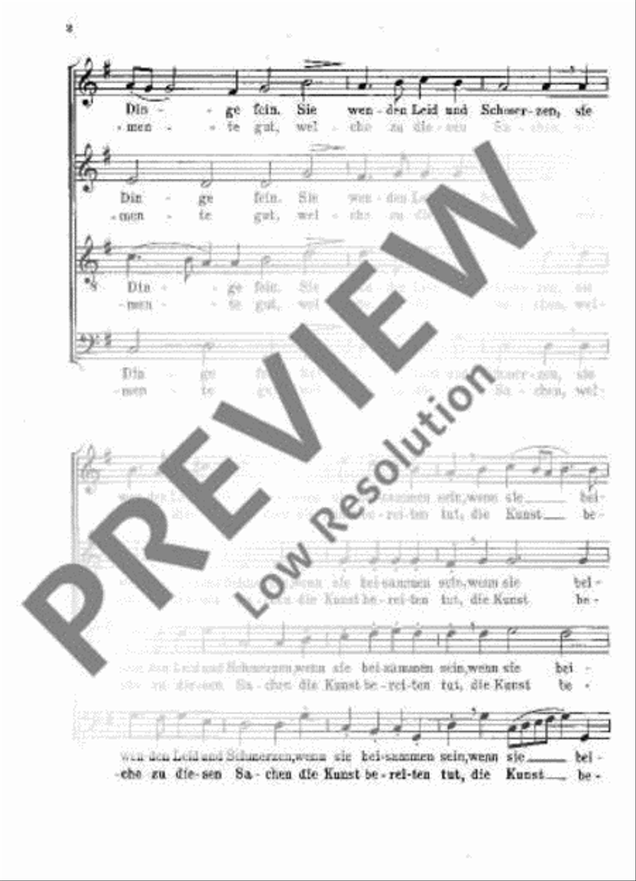 Drei gute Dinge 4-Part scores gallery preview page 3