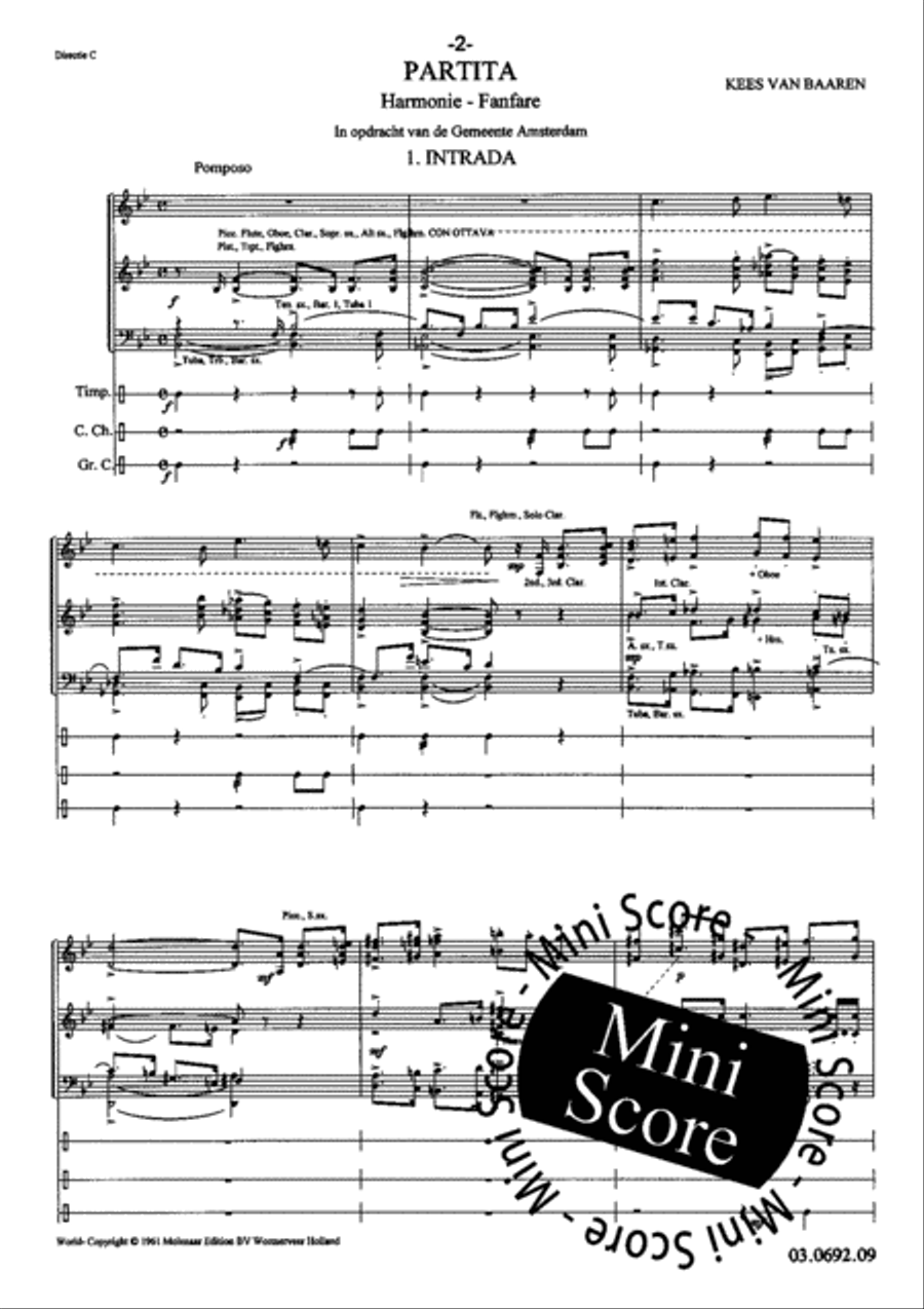 Partita Concert Band scores gallery preview page 5
