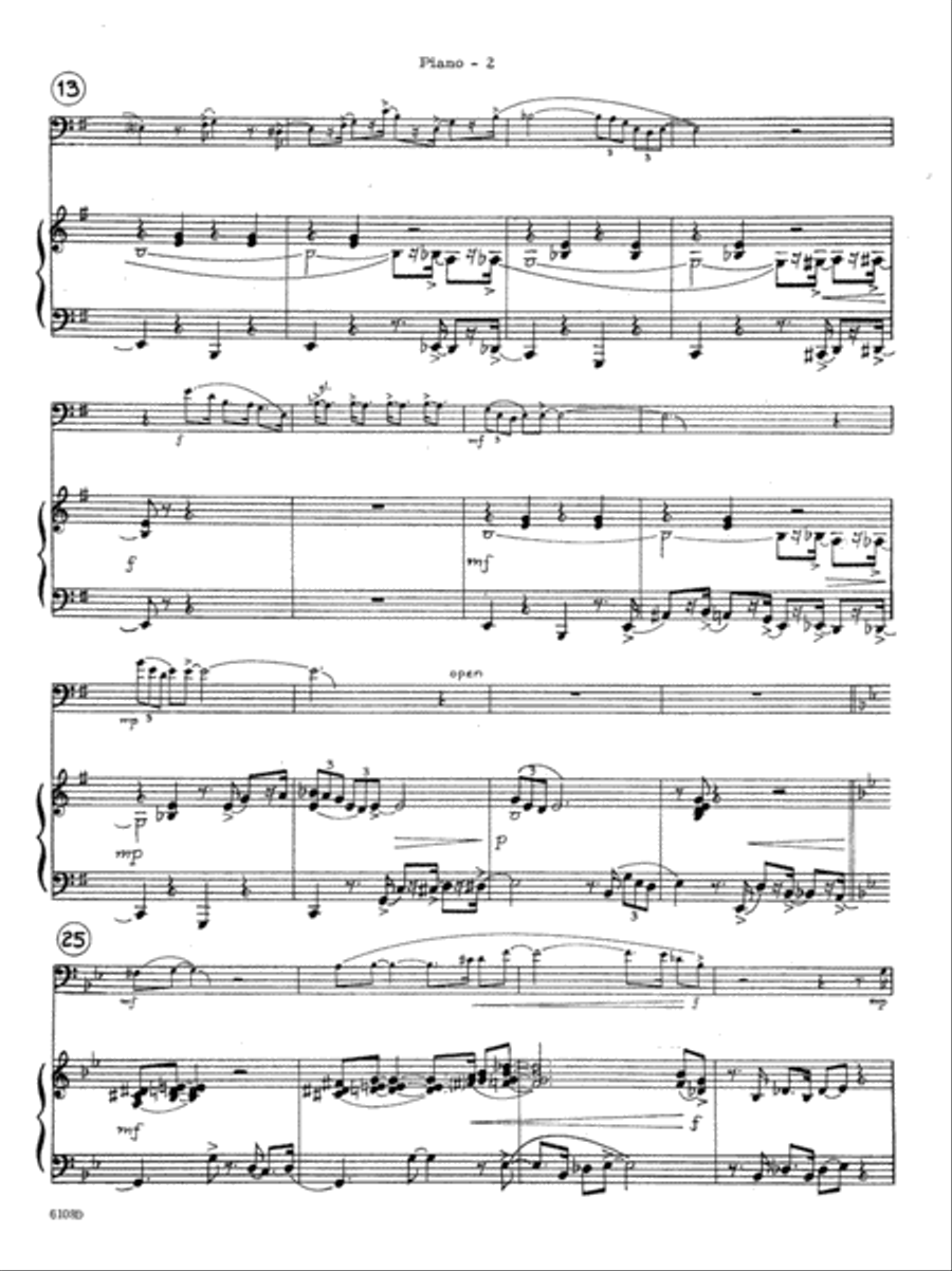 Pink Panther, The Pink Panther, The Trombone scores gallery preview page 5