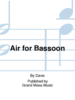 Air for Bassoon