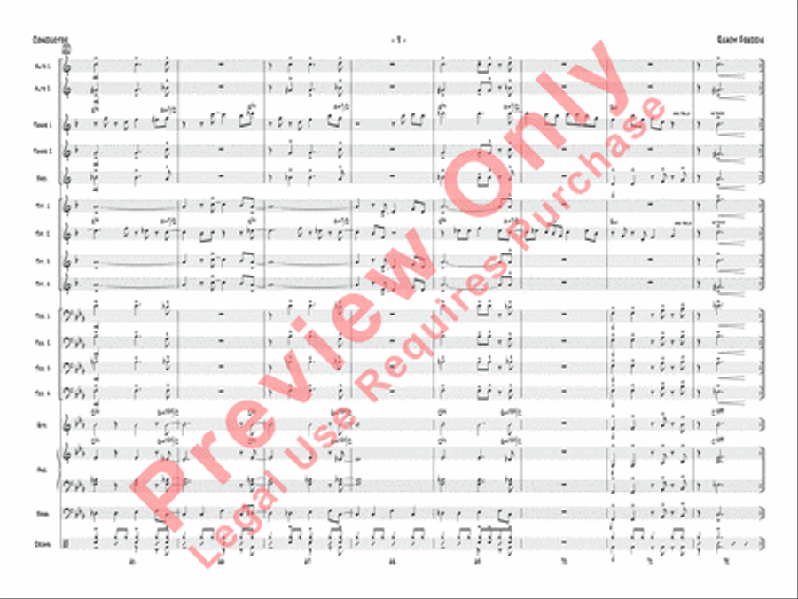 Ready Freddie Ready Freddie Jazz Ensemble scores gallery preview page 12