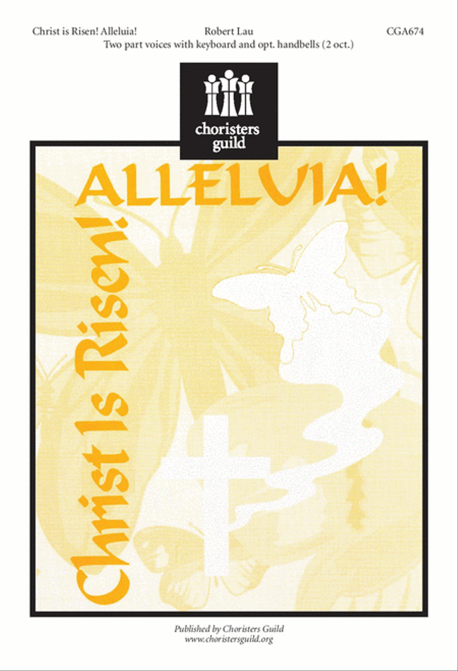 Christ Is Risen Alleluia 2-Part scores gallery preview page 1