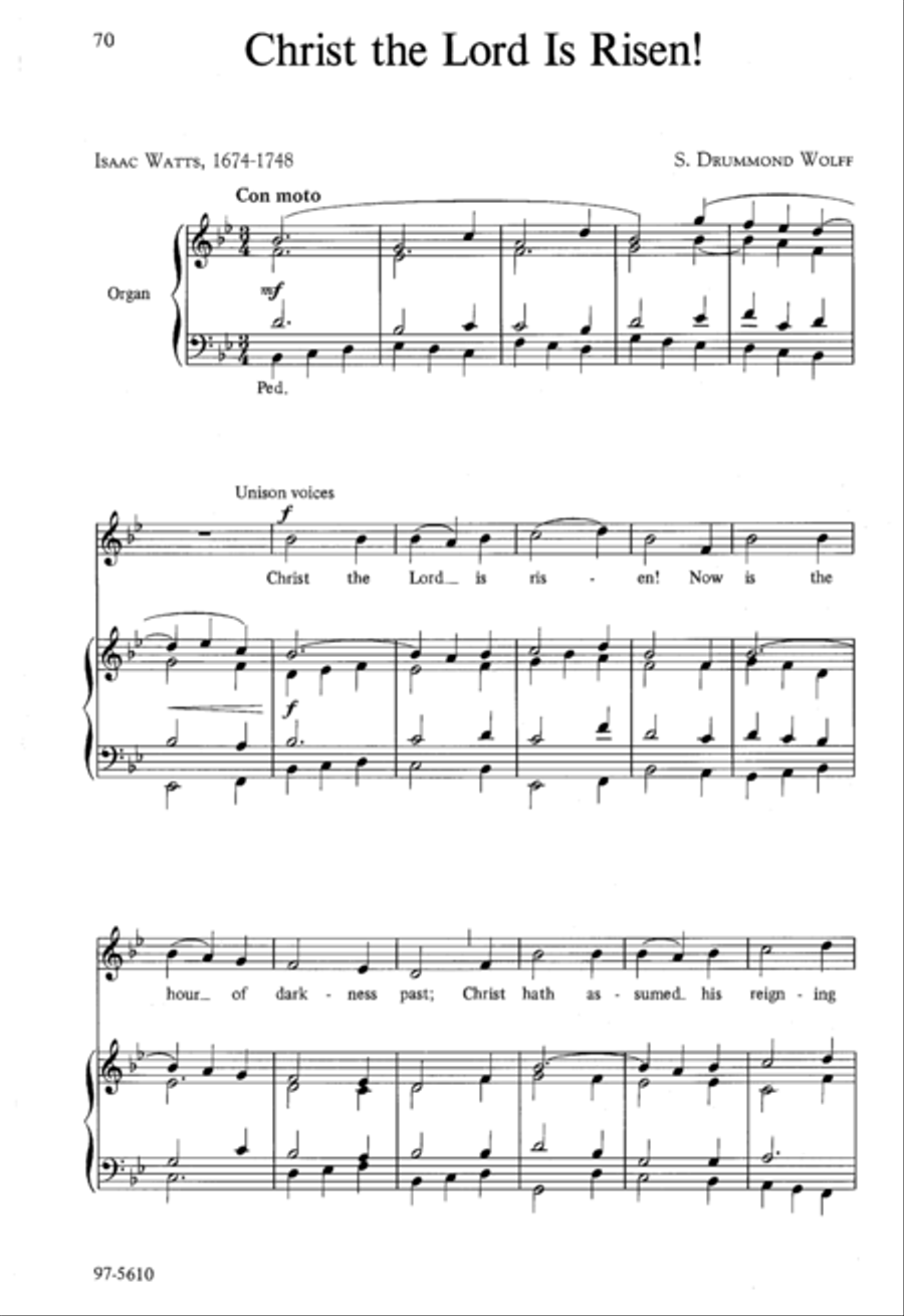 The Church Choir Book, Set II 4-Part scores gallery preview page 24