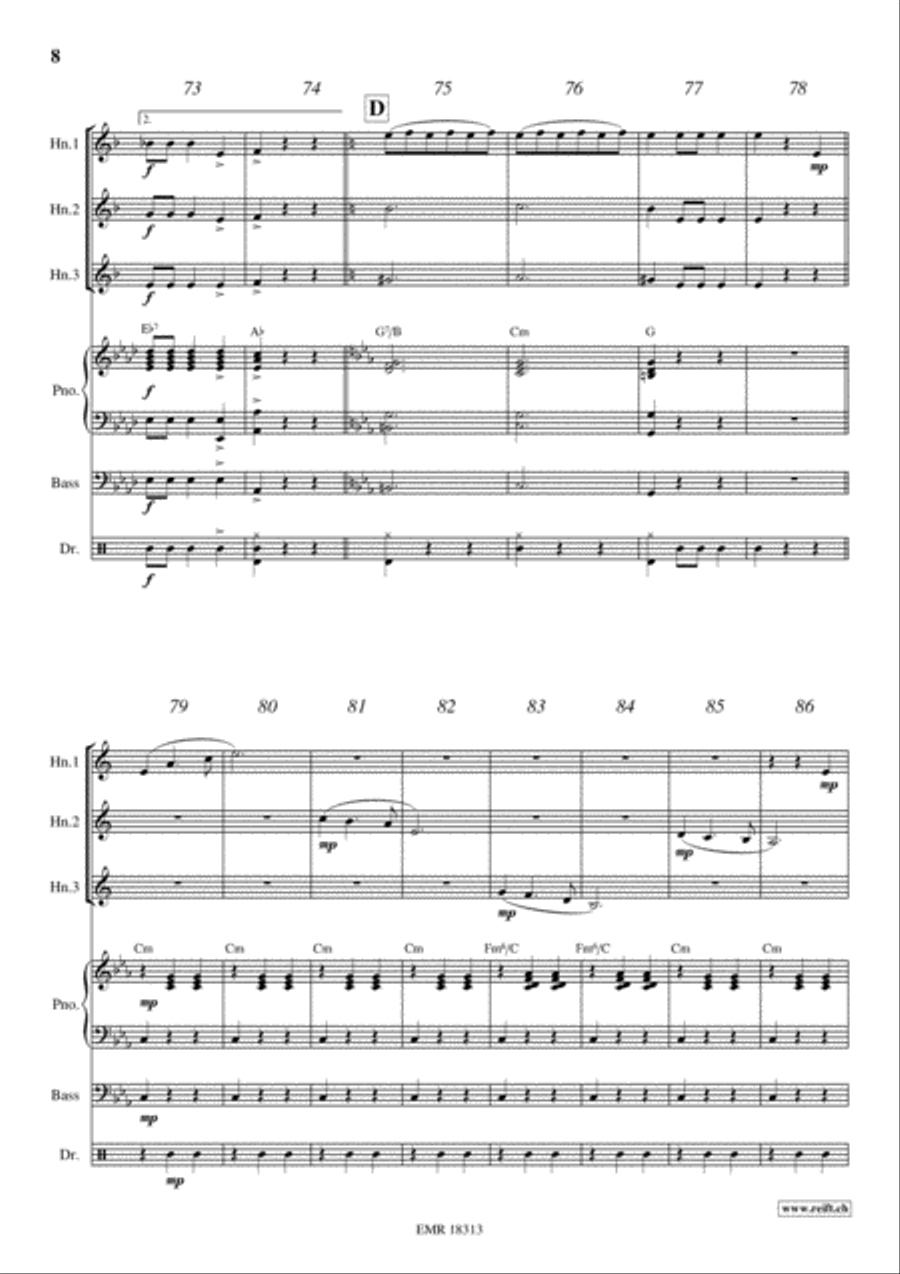 Donauwellen Horn scores gallery preview page 8