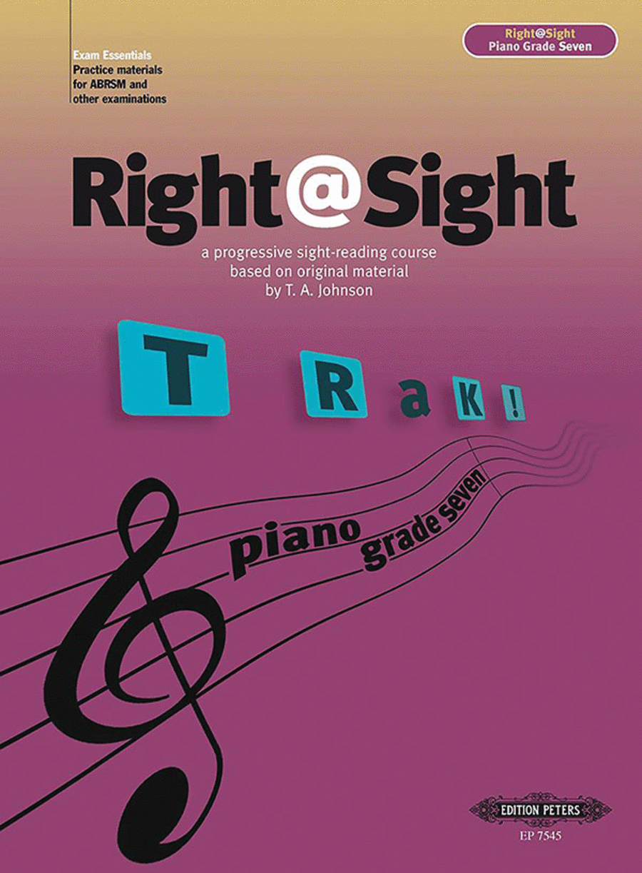 Right@Sight Piano Grade 7 Piano Method scores gallery preview page 1