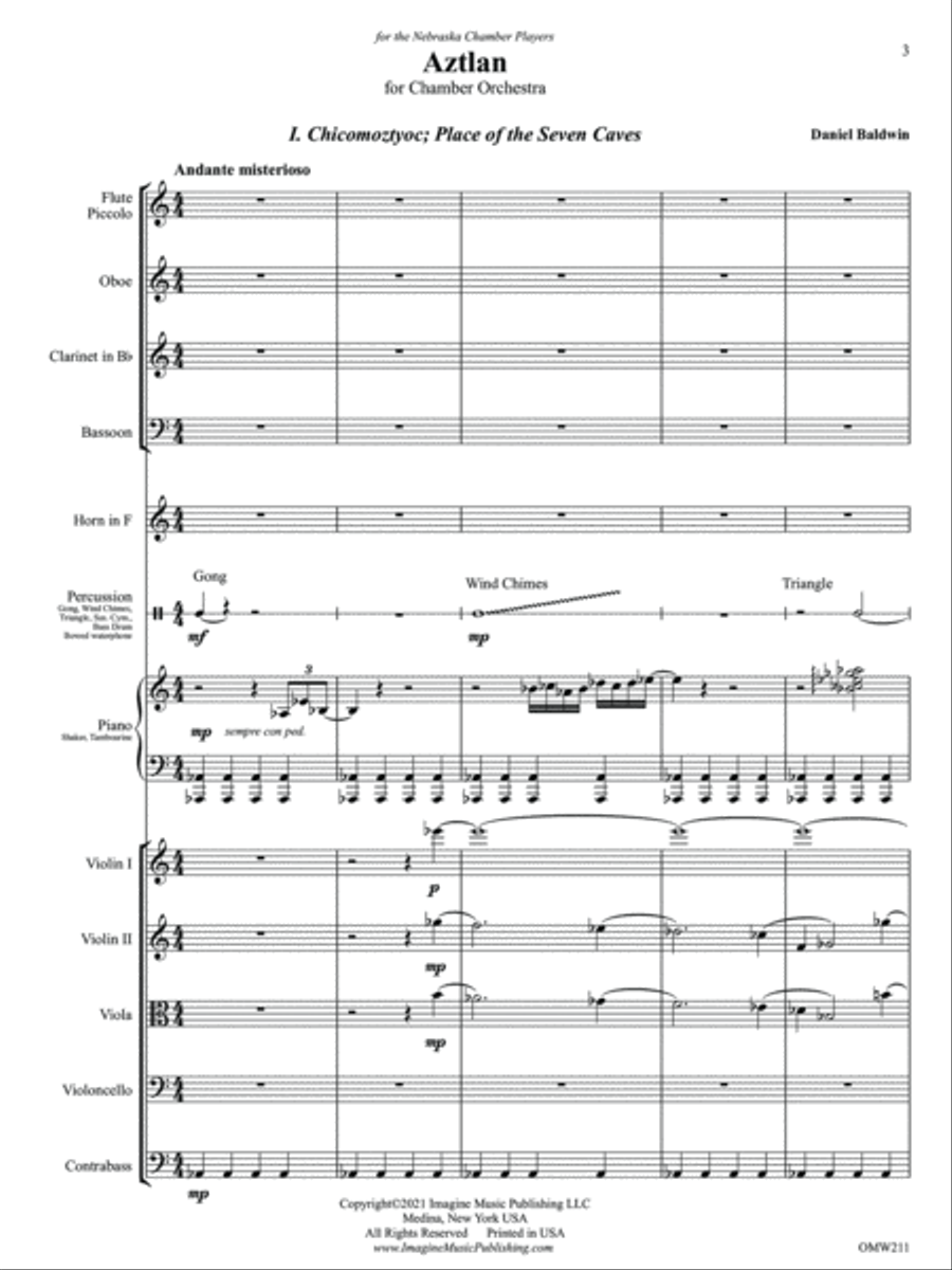 Aztlan Aztlan Chamber Orchestra scores gallery preview page 3