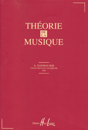 Book cover for Theorie De La Musique