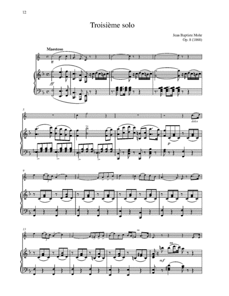 Contest Pieces for Horn and Piano