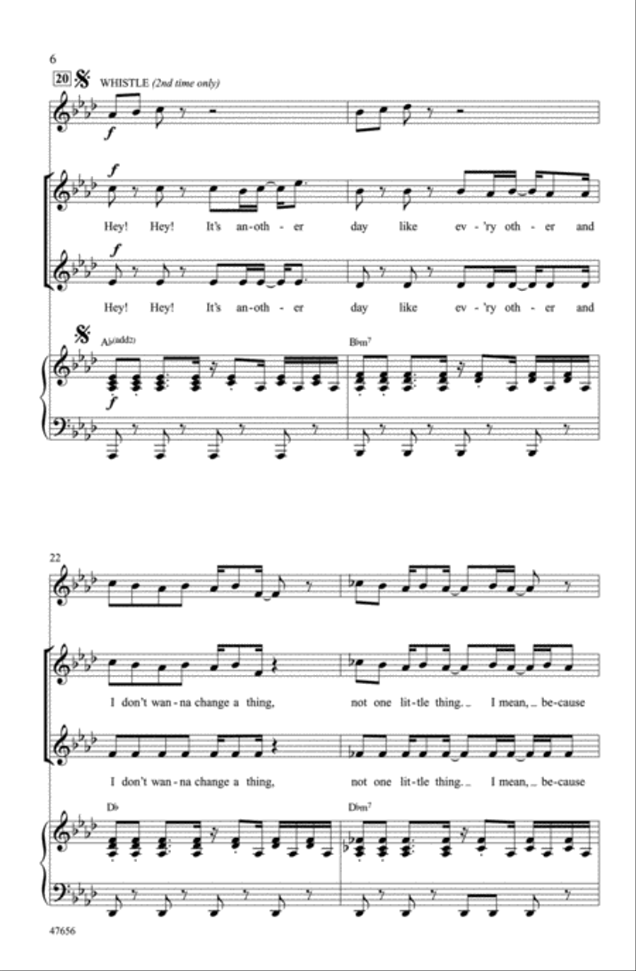 Perfection Choir scores gallery preview page 5