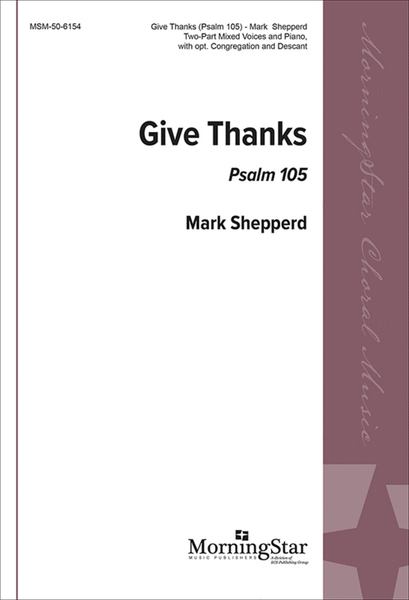 Give Thanks: Psalm 105