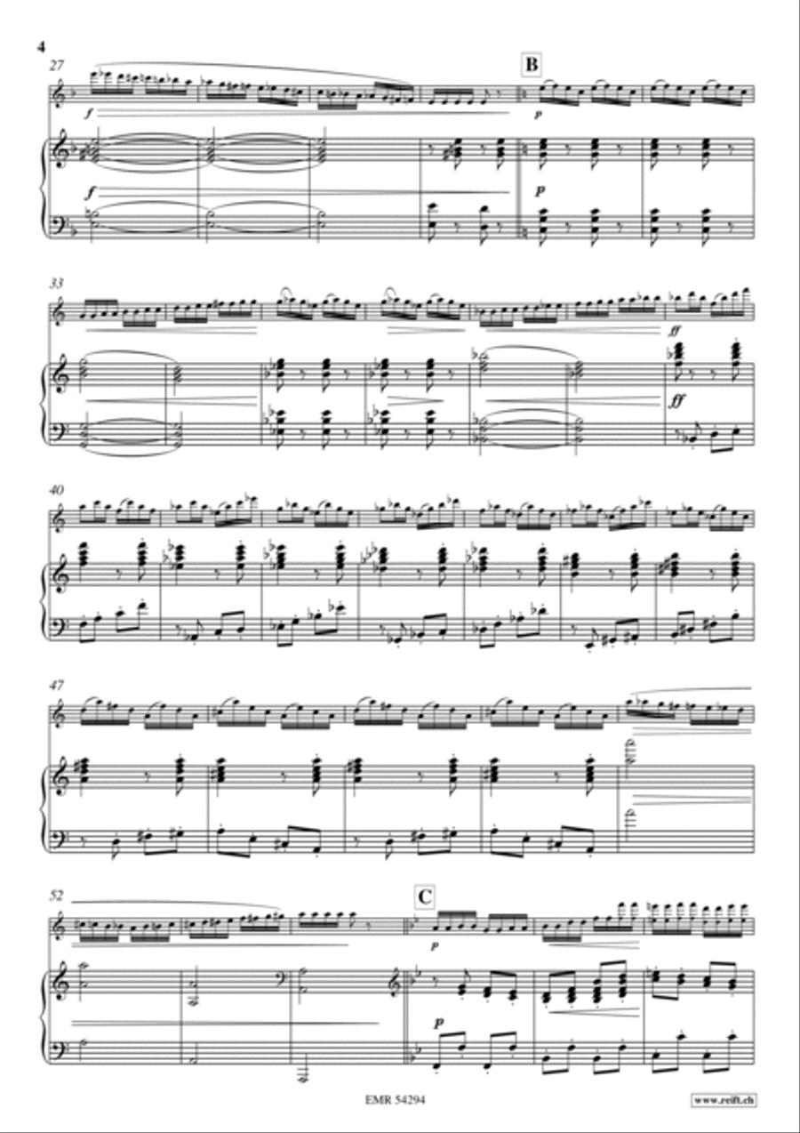 Elfentanz Flute Solo scores gallery preview page 5