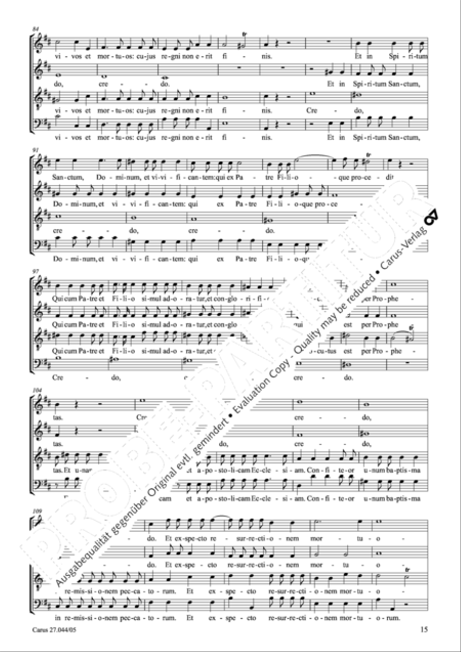 Messa per il Santissimo Natale 4-Part scores gallery preview page 16