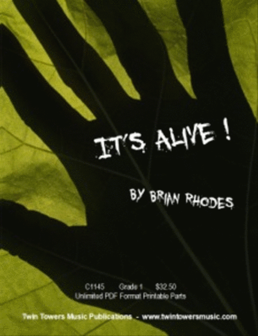 Its Alive! Concert Band scores gallery preview page 1