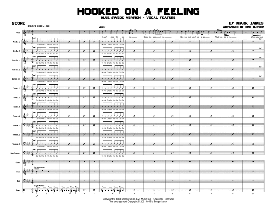 Hooked On A Feeling image number null