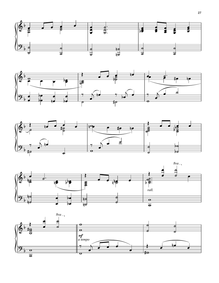 God Bless America God Bless America Piano Solo scores gallery preview page 2