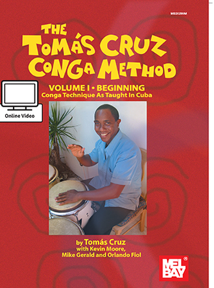 Book cover for Tomas Cruz Conga Method Volume 1 - Beginning