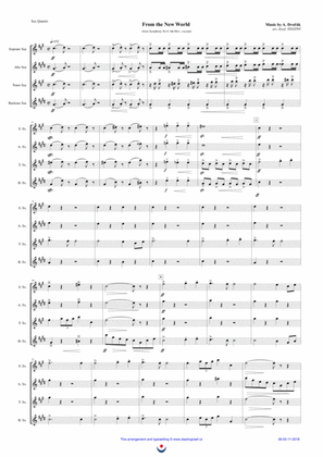 Allegro con Fuoco (Dvořák - New World Symphony, 4th mov. excerpt)