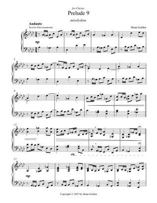 Prelude 9 in Ab Major Mixolydian
