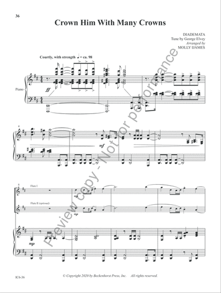 Instrumental Worship Volume 2 - Treble in C Collection / Songbook scores gallery preview page 16
