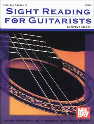 Book cover for Sight Reading For Guitarists