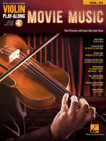 Movie Music (Violin Play-Along Volume 57)