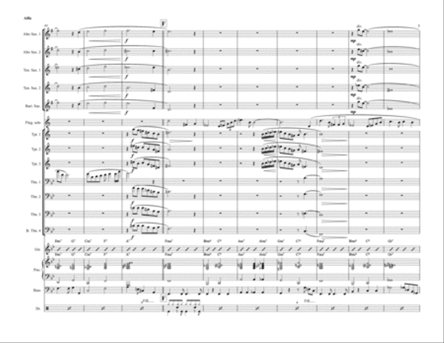 Alfie Jazz Ensemble scores gallery preview page 5