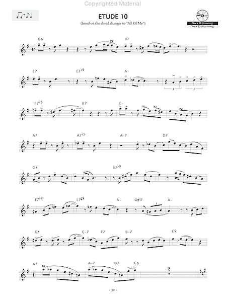 Reading Key Jazz Rhythms -- Clarinet image number null