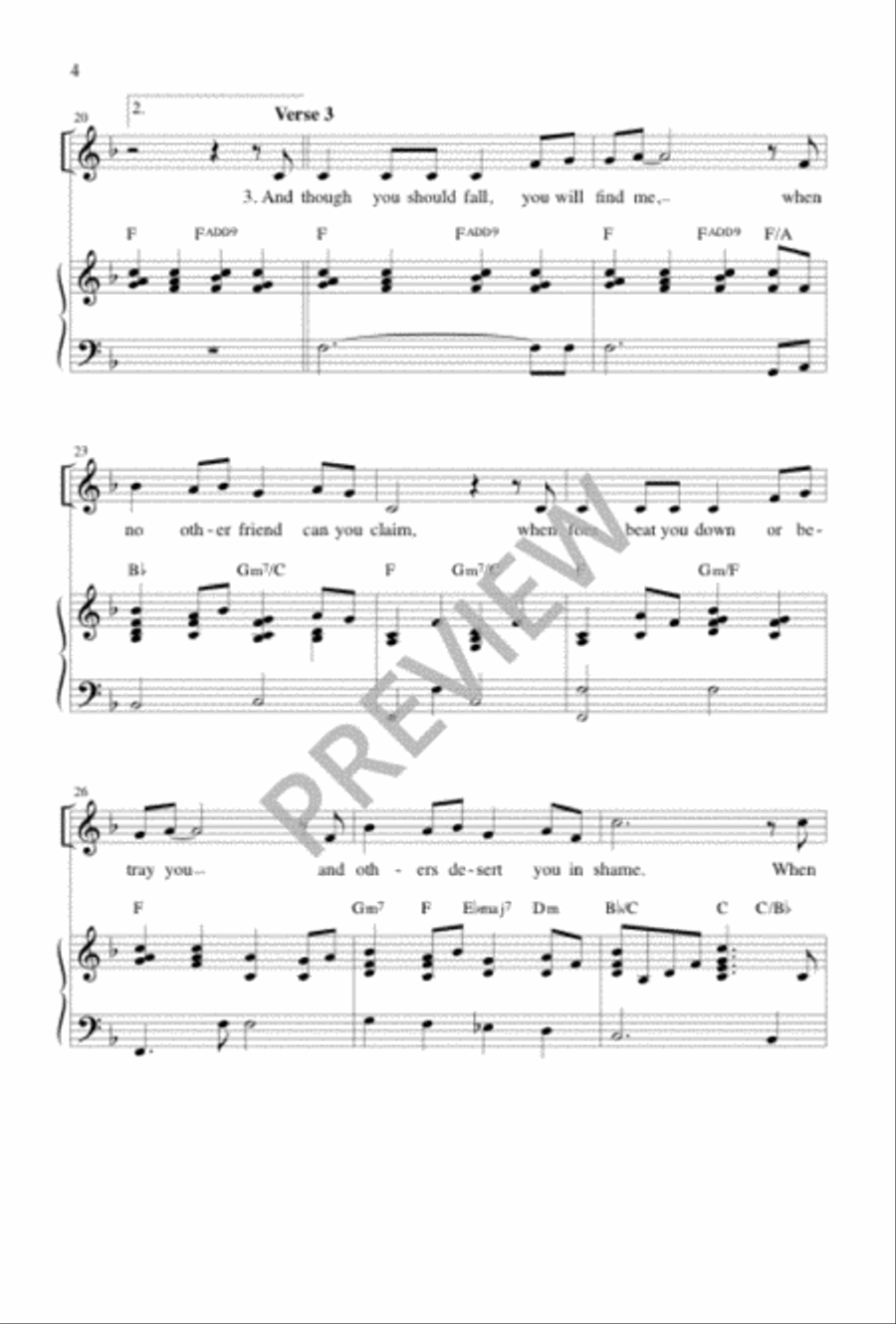 Covenant Hymn Covenant Hymn Unison Choir scores gallery preview page 5