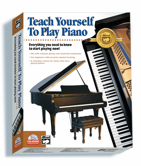 Alfred's Teach Yourself To Play Piano - CD-ROM