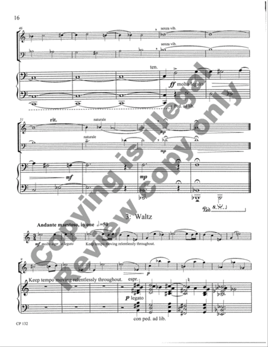 Concert Suite Piano Trio scores gallery preview page 22