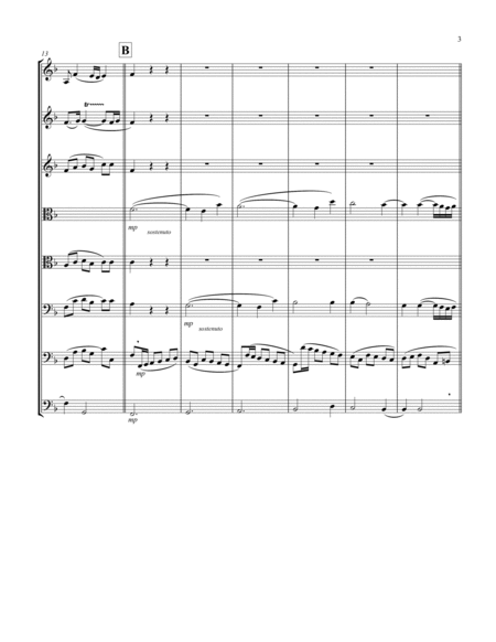 Recordare (from "Requiem") (F) (String Orchestra - 3 Violins, 2 Violas, 2 Cellos, 1 Bass)