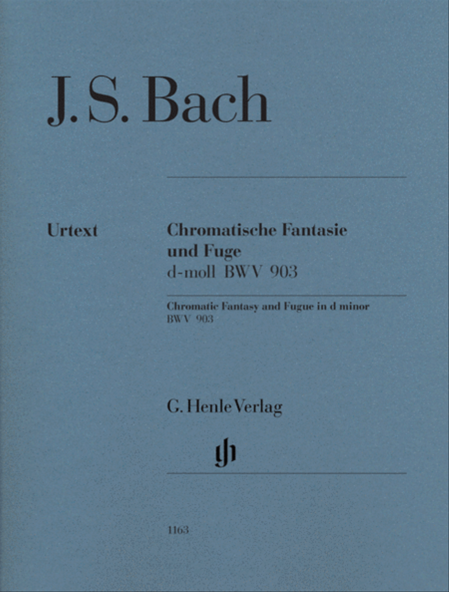 Chromatic Fantasy and Fugue in D Minor BWV 903 and 903a Piano Solo scores gallery preview page 1