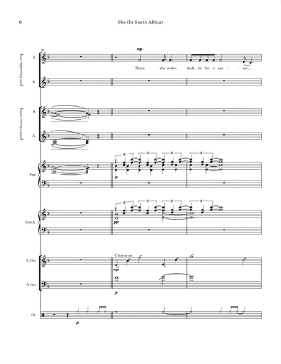 She Small Ensemble scores gallery preview page 6