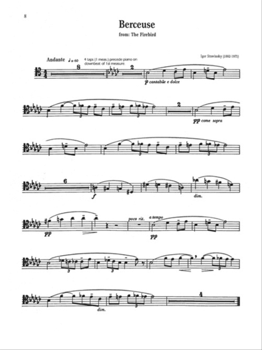 Solos for the Bassoon Player Bassoon Solo scores gallery preview page 3