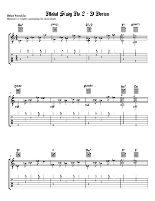 Modal Study No. 2 - D Dorian