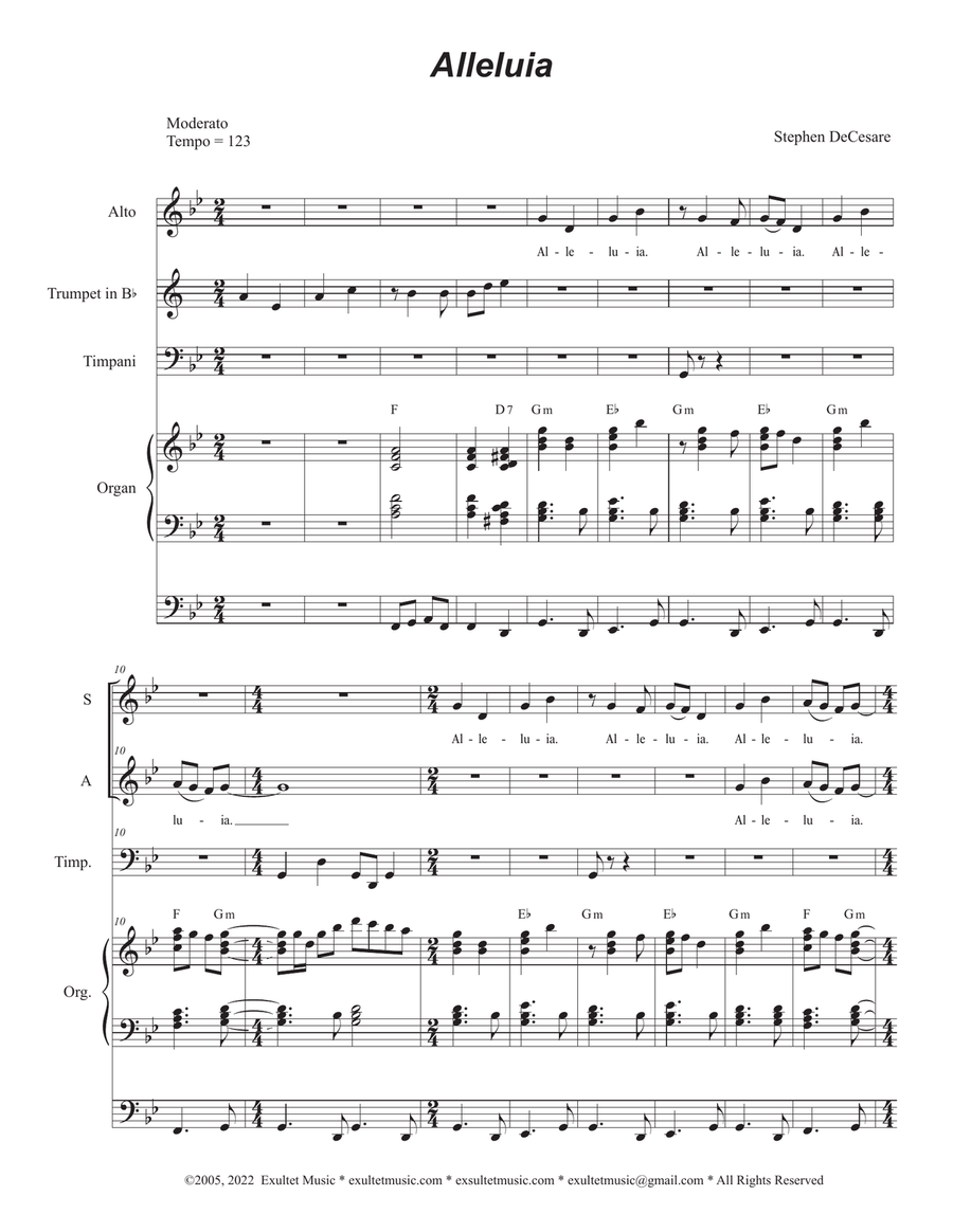 Alleluia (from 