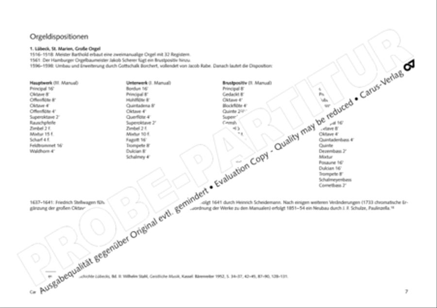 Organ music of the Hasse family Organ Solo scores gallery preview page 8