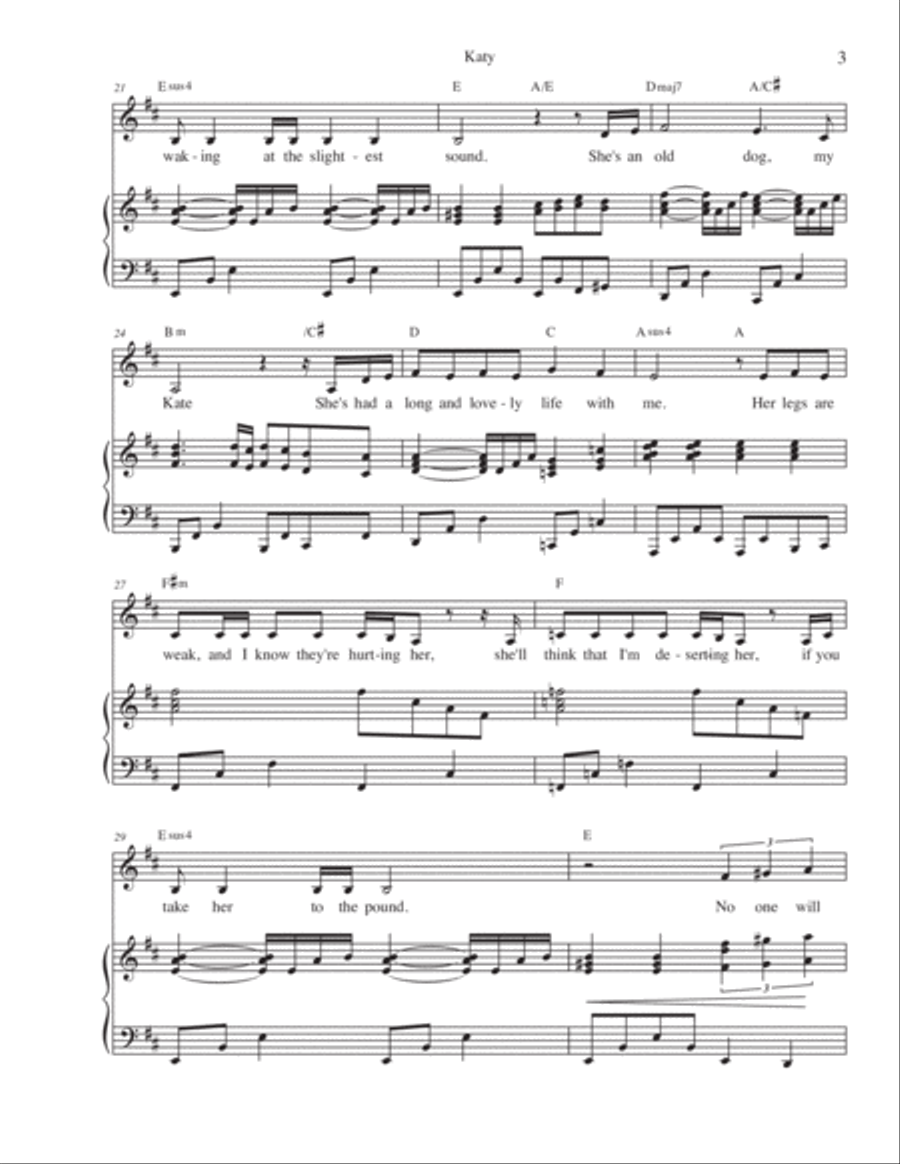 Katy Alto Voice scores gallery preview page 3