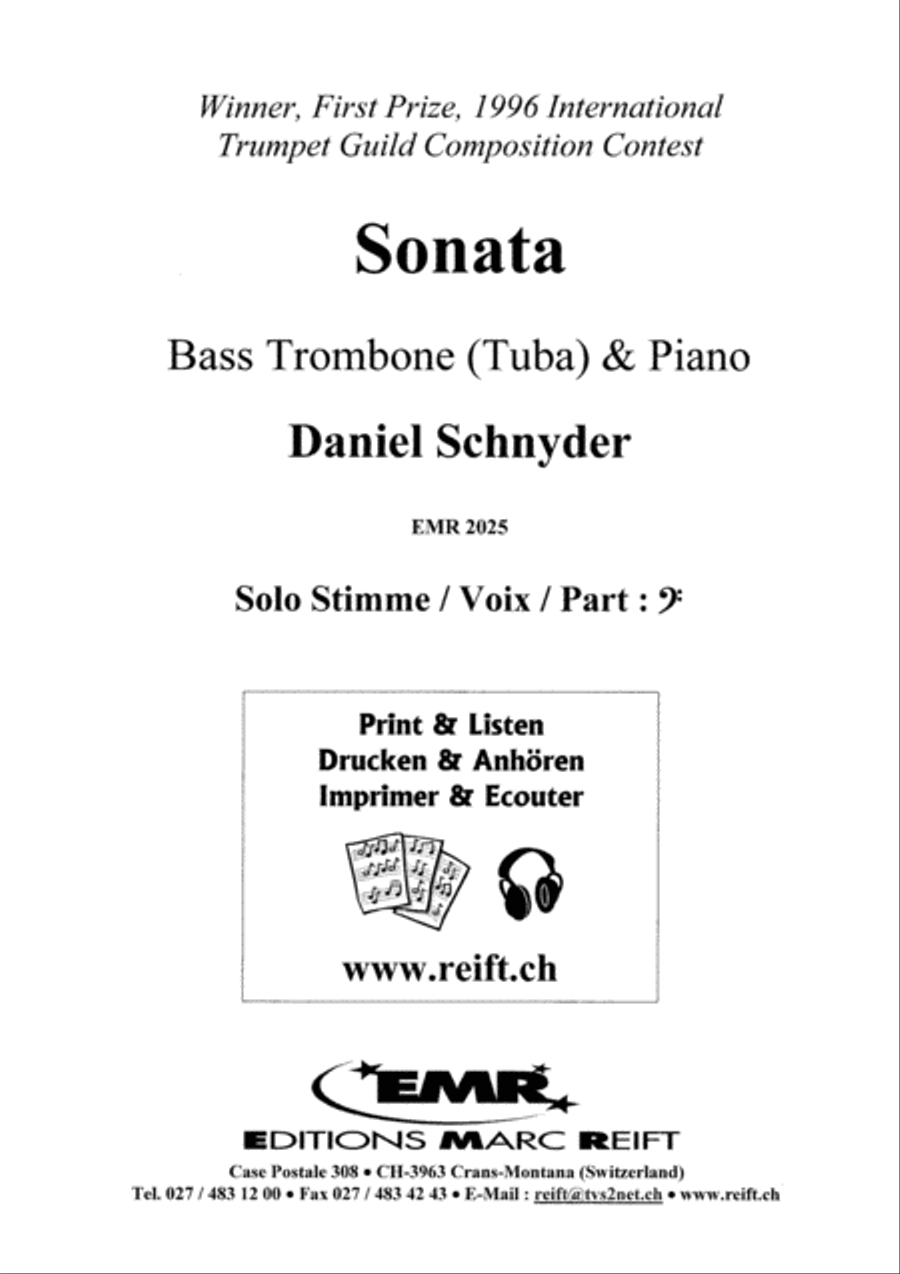 Sonata Trombone scores gallery preview page 2